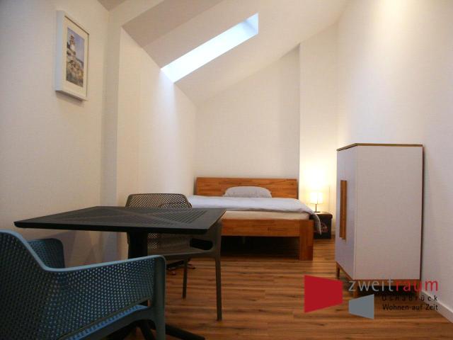 Sutthausen, modernes Apartment mit WohnSchlafraum und integrierter kl. Einbauküche