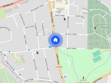 Kidderminster, Worcestershire county, Midlands