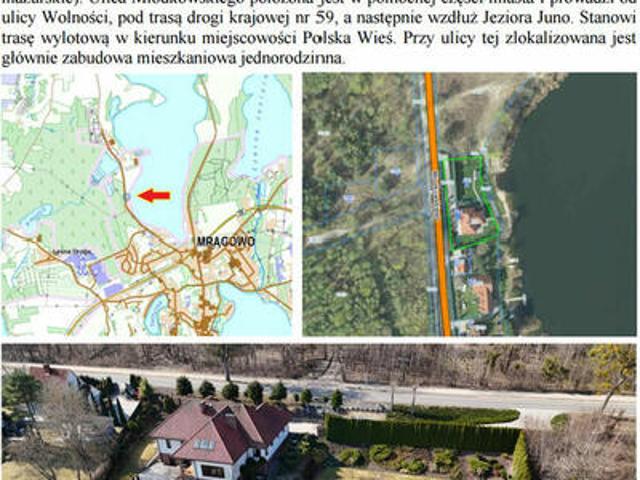 Syndyk sprzeda rezydencję Młodkowskiego 36A Mrągowo