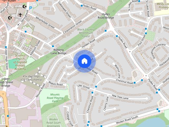 Sycamore Road, Wednesbury