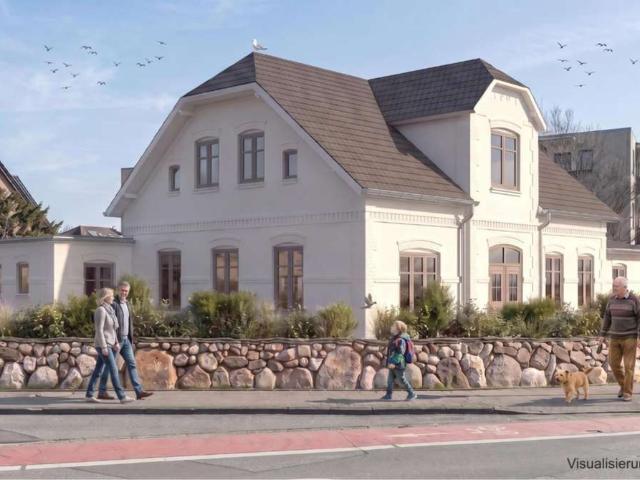 Sylt/Westerland Projektierung erhaltenswürdiges Haus