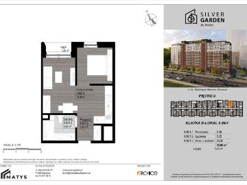 Szczecin, Centrum, al. Wyzwolenia 70 / Staszica 21, 35.88m2