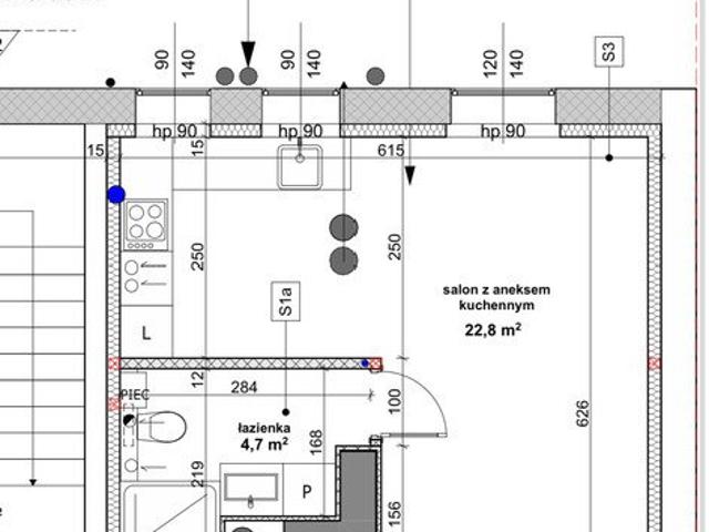 Nowoczesna kawalerka w centrum Szczecina polecam!