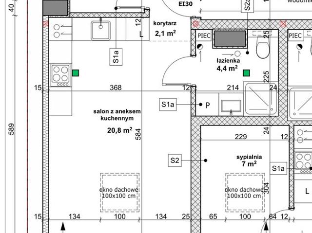 Nowe 2 pokojowe mieszkanie w centrum Szczecina zapraszam