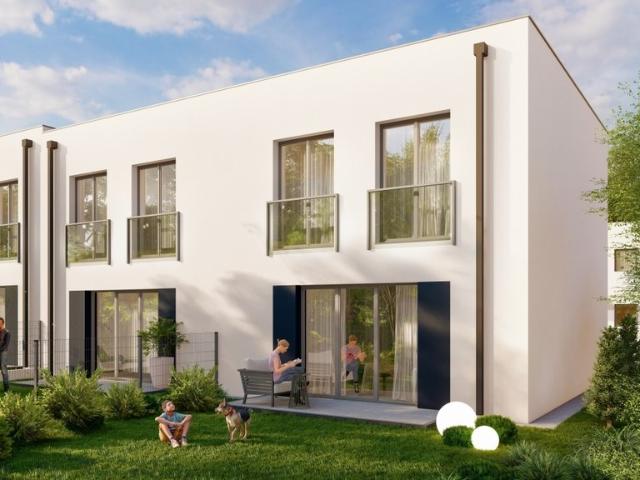 Szeregówka 84 m² z ogródkiem, 2 miejsca, stan deweloperski polecam
